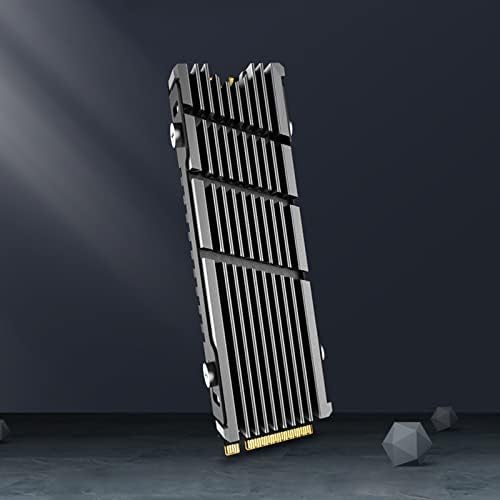 Kingjinglo M.2 SSD Refrigerador de dissipador de calor 2280 Radador de disco rígido de estado sólido NGFF M2 NVME Alumínio HDD