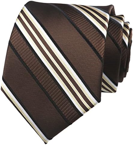 Vizakiss Men Stripe Plaid Ties Floral Pattern Business Designer Formal Coconsce