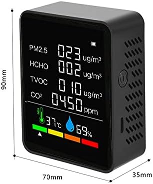 BKDFD Air Monitor de Dióxido de Carbono Detector de Carbono Detector Estreno Greehouse Warehouse Qualidade Temperatura