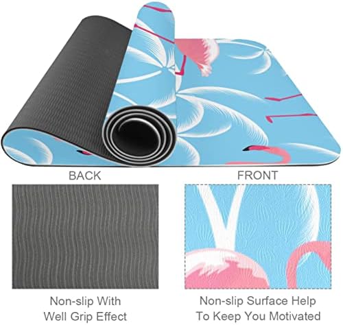 Todo o objetivo de yoga tapete de tapete e tapete de treino para ioga, desenho animado de baleia de tubarão -animal de cartoon