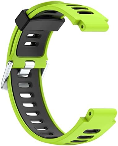 Murve 22mm Silicone Watch Band Strap for Garmin Forerunner 220 230 235 620 630 735xt GPS Sports Watch Strap com alfinetes