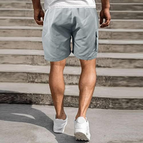 Calça de calça de calça de calça masculino esportivo de verão calças de carga esportiva de moda perna shorts soltos calças de praia