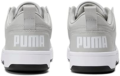 Lay -up de rebote masculino da Puma, Sneaker, porto de névoa branca, 8,5