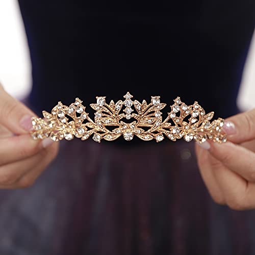 Coroas de casamento de Jwicos para mulheres Tiaras e coroas para coroas de aniversário da noiva para mulheres meninas