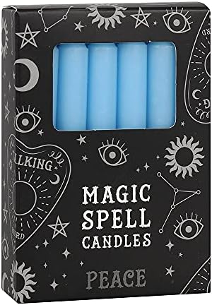Sem século 4 polegadas de altura, magia feitiçaram velas de bruxaria para altar pessoal de WicCan, feitiços, encantos e rituais - pacote de 12