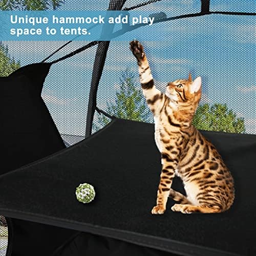 Explore Land Land Outdoor Pet Ten - Mesh Cat Play Tenda Mesh portátil Play House Gabinete para cachorro de coelho de gato