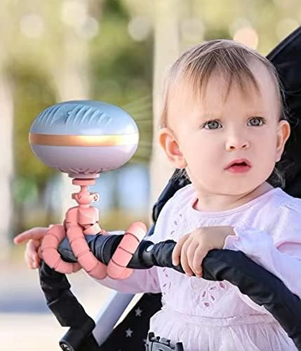 Fã de carrinho de carrinho, mini -ventilador sem lâmina, clipe portátil no ventilador da área