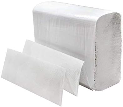 Toalhas de papel multifold perfeitas Stix White. Pacote de casos de 2000 contagem