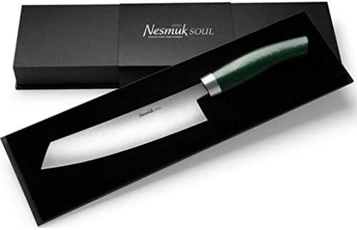 Nesmuk Janus Chef's Knife 180 | Micarta verde