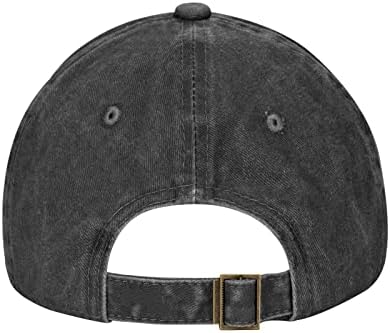 Wikjxiz Mostra de merda Show Hat Hat Fashion Cowboy Baseball Hats Black Sunhat Pai Cap para homens Mulheres