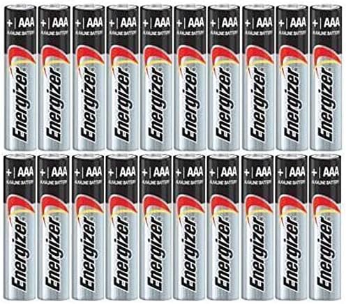 Energizer AAA Max Alcalino E92 Baterias - 20 contagem