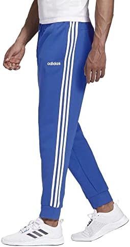 Adidas Men's Essentials 3 Stripes cônica Jogger Tricot Pant