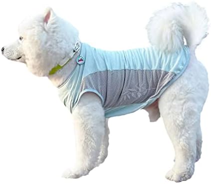 Colete de resfriamento de cães, jaquetas de resfriamento de verão para cachorro, camisa leve de refrigeração de
