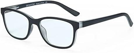 Zenottic Kids Blue Light Blocking Glasses Anti Glare Lente Frame leve e óculos de computador para meninos e meninas