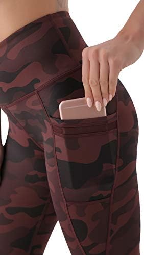 Calças de ioga afitne para mulheres com cintura alta capri leggings com bolsos Tomem