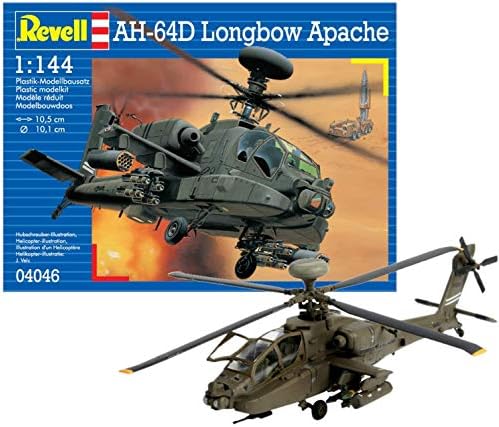 Revell 04046 AH-64D Longbow Apache, kit de modelo de plástico