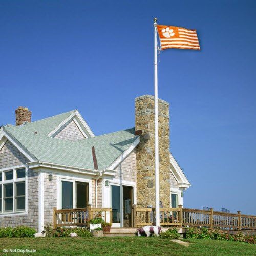 Clemson Tigers Stars and Stripes Nation Flag