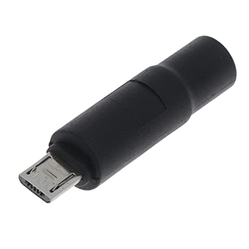 Kufptva 3.5x1.35mm micro usb a um cabo de alimentação DC fêmea para micro USB Conector de cabos de carregamento de alimentação