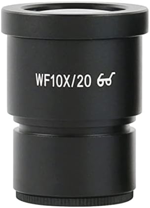 Acessórios para microscópio microscópio ocular wf10x wf15x wf20x com régua de escala lente de vidro de interface