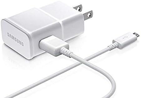 Adaptador Samsung OEM de 2-AD com 5 pés Micro USB Sync Sync Cables para Galaxy S2/S3/S4 Ativo/Nota 1/2-embalagem não-RETAIL-Branco