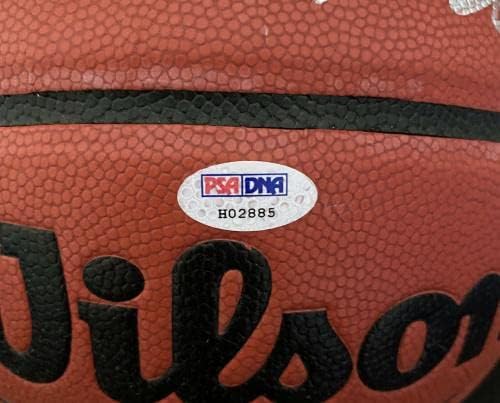Oscar Robertson assinou I/o Wilson NCAA Basketball Bearcats PSA/DNA autografado - Basquete autografado