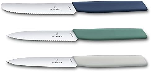 Victorinox Swiss Modern Special Edition 2022 Conjunto de facas de paring de 3 peças, Urban