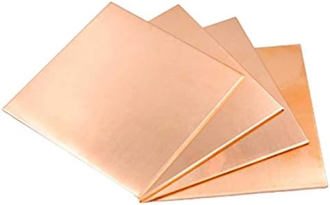 ACDUER METAL COOBRO CHELHA DE COBER METAL 99,9% Cu Placa de papel alumínio Placa de cobre viável para esmalte, placa