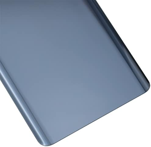 Aurora cinza acrílico tampa de vidro de vidro encosta de encaixe de porta de reposição para o veludo LG Velvet 5g, incluindo câmera traseira, lente de vidro de vidro adesivo e kit de ferramentas de instrução de instalação