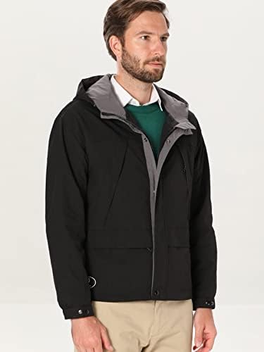 Jaquetas Pokene para Men Jackets Men zíppe jaquetas com capuz para homens