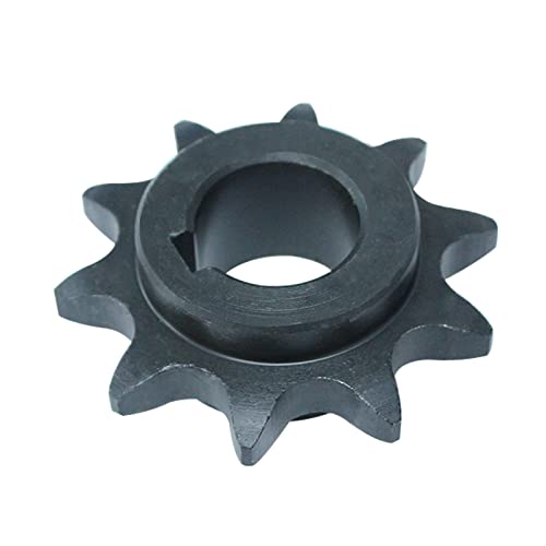 Sprocket 10 Tipo de dente C é usado com a cadeia de tamanho 40, 41 e 420 encontrada em muitas bicicletas Go-Kart e Mini,