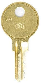 Artesanato 169 Chaves de substituição: 2 chaves