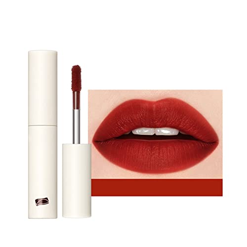 9 cores de veludo opcional Mattes Lip Soft Glaze hidratante Fácil de colorir Lip Lip Lip Long Natural Lipstick Clear