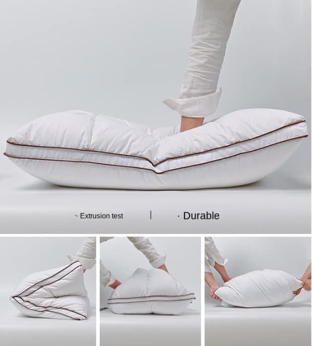 Travesseiros para dormir Irdfwh 48 * 74 Fazinha de tecido de algodão para baixo para casas de cama de hotel em casa travesseiros
