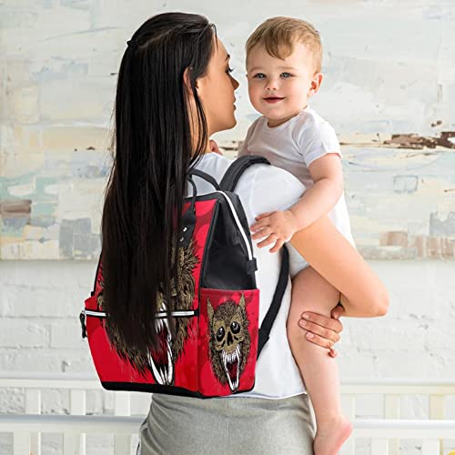 Bolsas de fraldas de fraldas da moda Modinha Mummy Backpack de grande capacidade Bolsa de enfermagem Bolsa de viagem para cuidados com o bebê