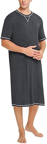 Swomog masculina masculina de manga curta camisola curta