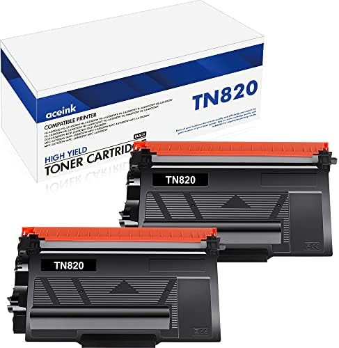 TN820 TN850 TONER CARTURGE BLACK: Substituição de cartucho de toner compatível para irmão TN-850 TN-820 TN 820 PARA MFC-L5900DW HL-L6200DW MFC-L5700DW MFC L5900DW HL-L5100DN MFC-L5850DW