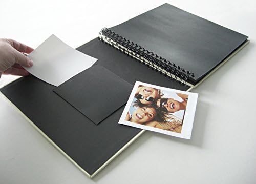 Walther Design FA-208-K Livro de tendência divertida álbum com Die Cut para sua foto pessoal, 11,75 x 11,75 polegadas,