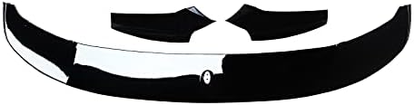 Lábio dianteiro Ninte para 2011- BMW F10 5 Série ABS Painted Gloss Black Bumper Spoiler Splitter