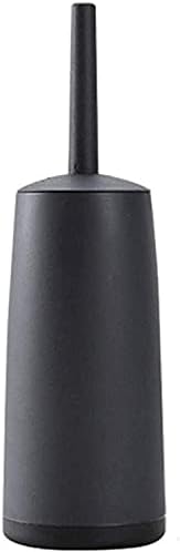 Nnjhg AC207 Pincel de escova de vaso sanitário escova de vaso sanitário com suporte preto para banheiros pincel moderno de