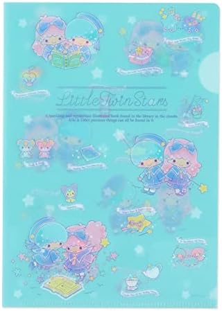 Sanrio 764701 Little Twin Stars Clear File Set