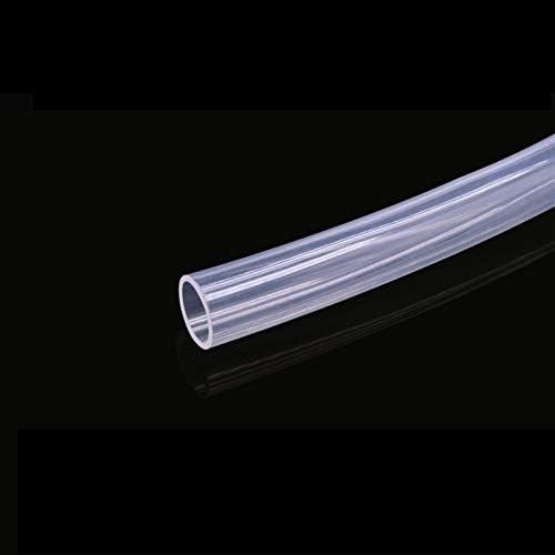 Mangueira de plástico transparente Tubo de silicone flexível transparente, ID de 2,5 mm x 4 mm OD, tubo macio de cerveja Conectar