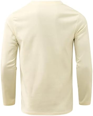 Camisas pólo de zíper ubst para homens, outono inverno listrado slim fit manga longa camiseta de negócios tops casuais