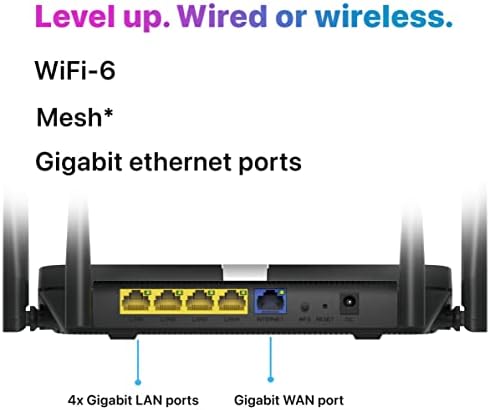 Macard Wi-Fi 6 Mesh Bundle: Wi-Fi 6 Extender + Wi-Fi 6 roteador | Mu-mimo | Crie uma rede sem costura de malha doméstica inteira