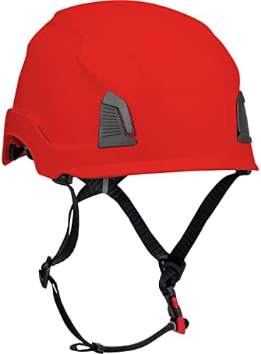 Capacete de escalada industrial não ventilado e sem ventuita com tecnologia MIPS, casca abd, EPS FOAM Impact Liner, Suspensão