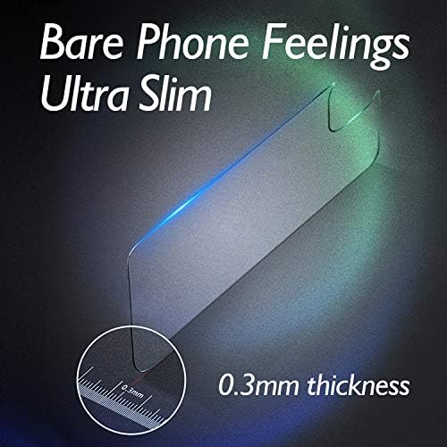 Protetor de tela traseira shacoryze para iPhone 12 mini [3-Pack], vidro traseiro de vidro [Touch Haptic] Temper Glass Premium HD