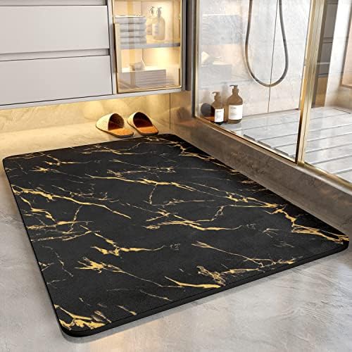 Banho de banho de casaco tapete-absorvente sem marcas d'água resistente ao banheiro resistente ao banheiro tapete de tapete