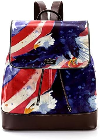 Mochila VBFOFBV para Women Daypack Laptop Backpack Saco casual, bandeira Eagle USA