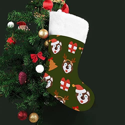 Husky Wear Chapas de Natal Casa de Natal Personalizada Casa da Árvore de Natal Tree Decorações penduradas