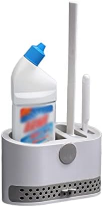 Bruscada e suporte do vaso sanitário avluz para banheiro, escovas de vaso sanitário definido com armazenamento, ferramentas