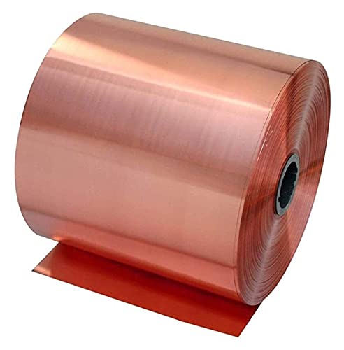 Folha de cobre Faixa roxa Tira de cobre Bobina de cobre roxa Rolos de metal DIY Espessura da indústria de DIY 0,5 mm/0,6mm/0. Folhas de cobre de placa de latão de 7 mm
